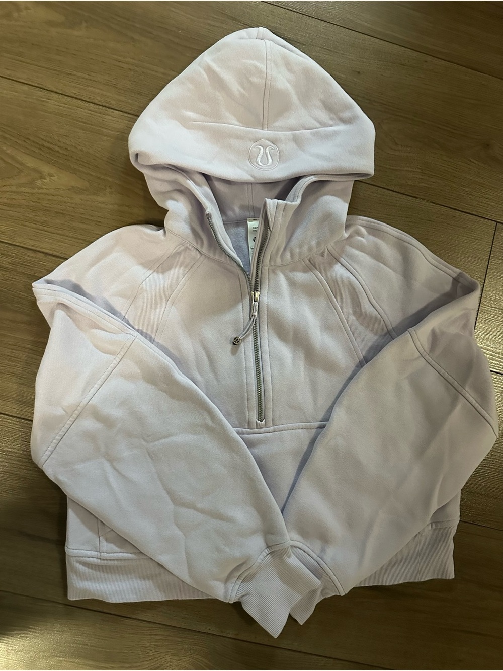 lululemon athletica Kids Lilac Half-Zip Hoodie